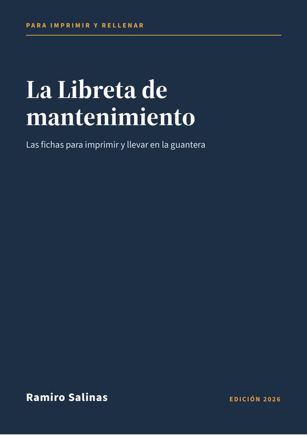 La Libreta de mantenimiento